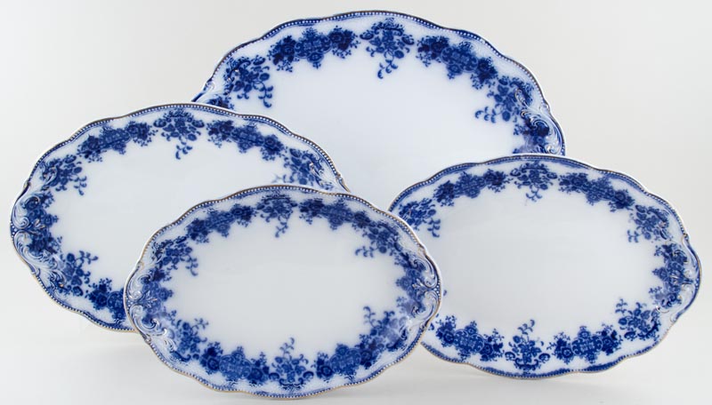 Platters set of 4 c1890